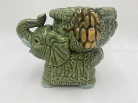 Elephant Ceramic Succulent Planter